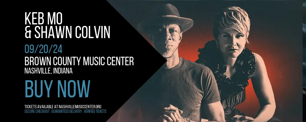 Keb Mo & Shawn Colvin at Brown County Music Center