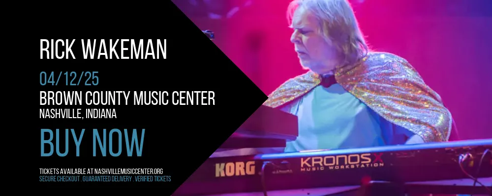 Rick Wakeman at Brown County Music Center