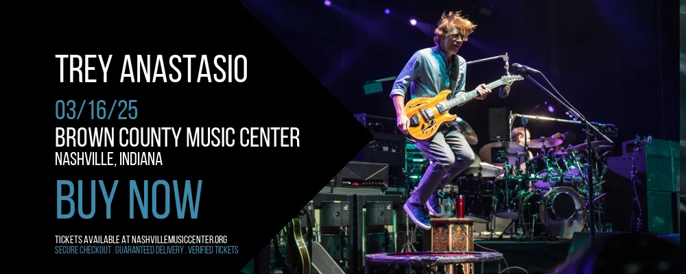 Trey Anastasio at Brown County Music Center