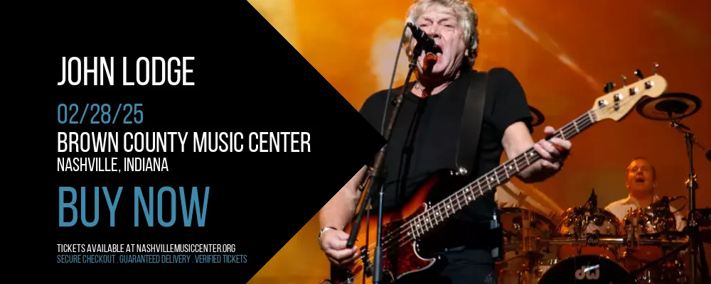 John Lodge at Brown County Music Center