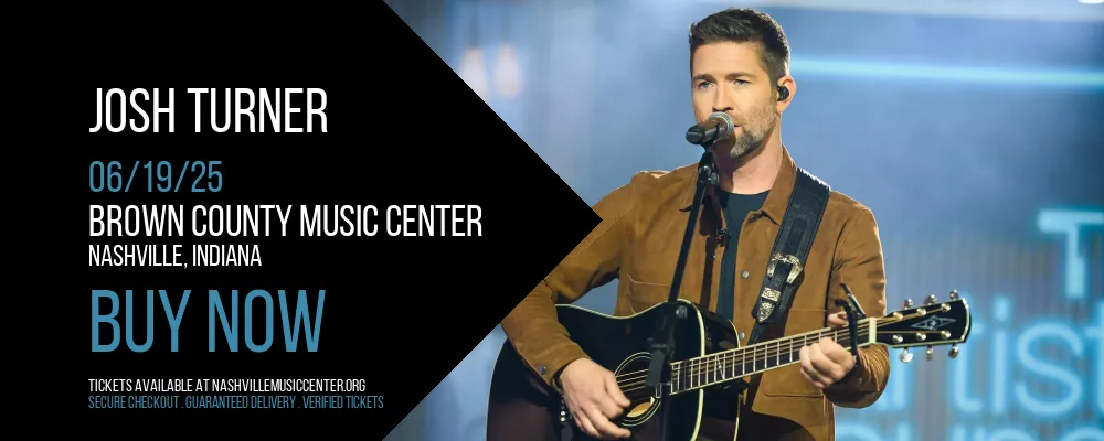 Josh Turner at Brown County Music Center